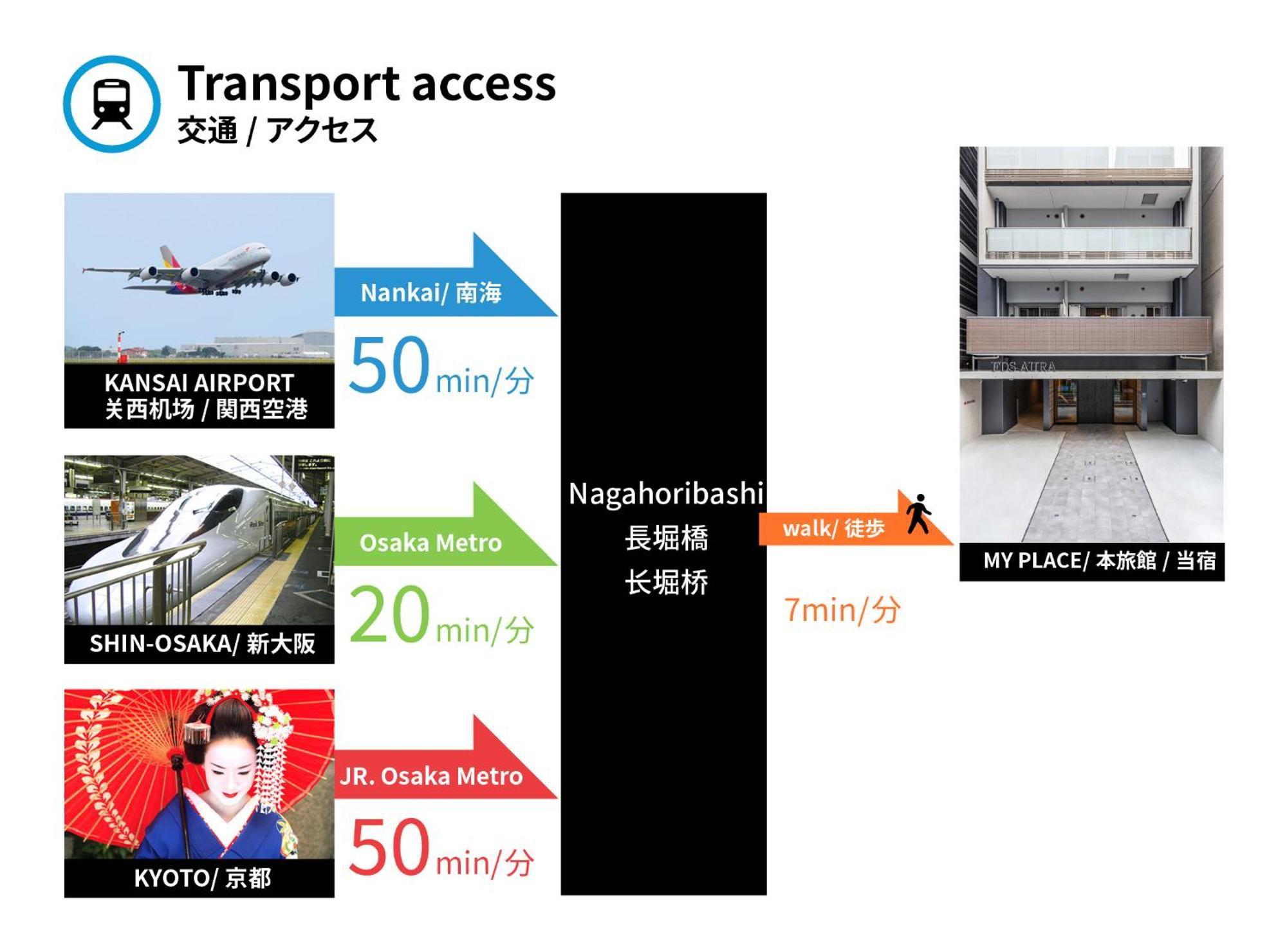 Apartament Fds Aura Osaka Zewnętrze zdjęcie